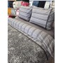 ETEHOMETEX %100 Pamuk Nevresim Takımı ÇİFT KİŞİLİK DAMASK GRİ 8696474232116